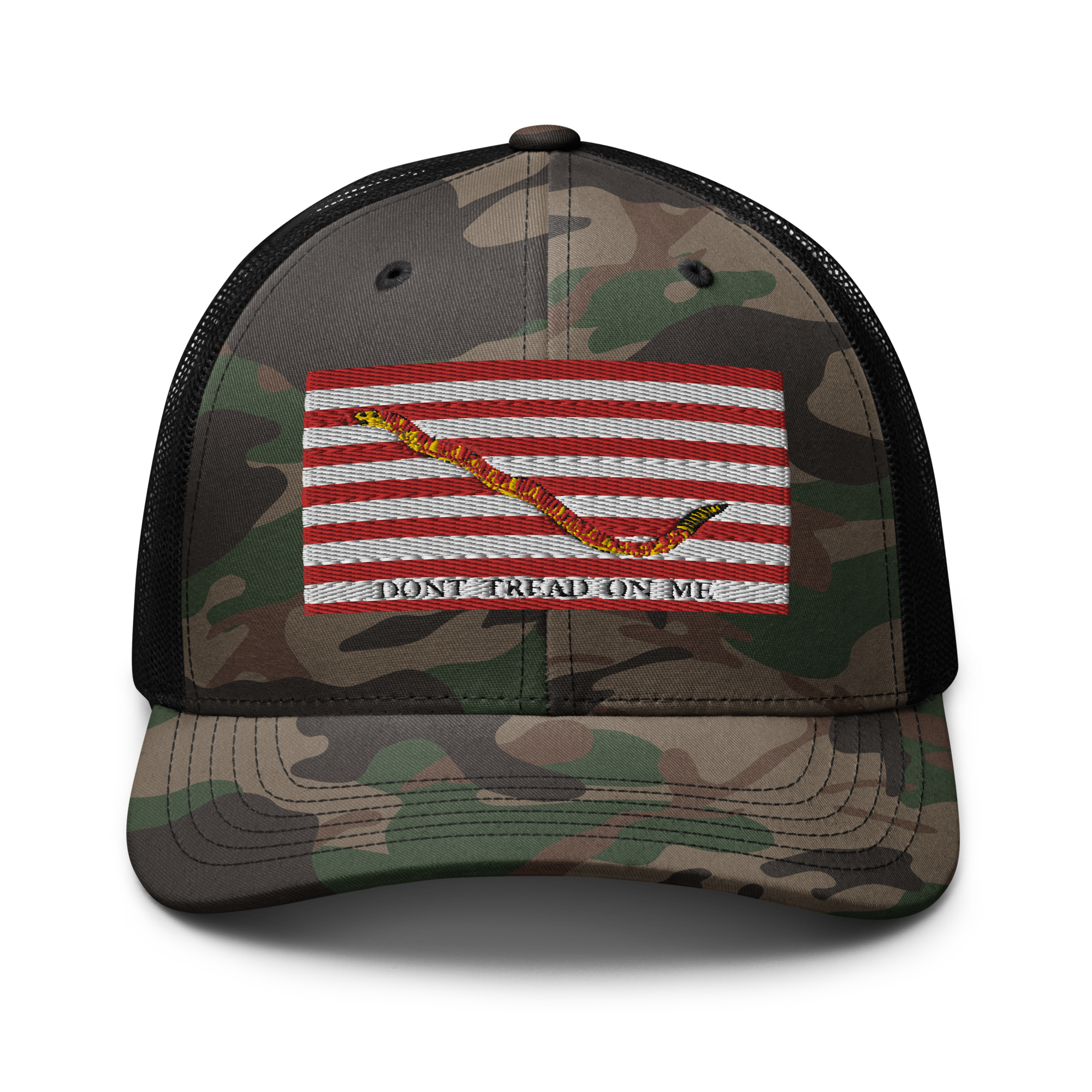 First Navy Jack Camouflage trucker hat