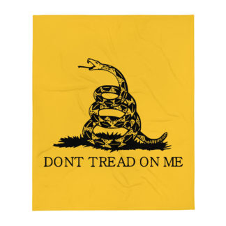 Gadsden Throw Blanket