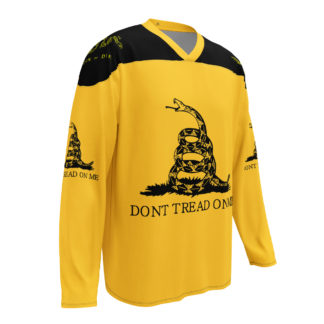 DON'T TREAD ON ME  hockey fan jersey