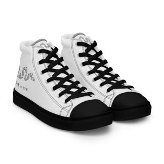 JOIN OR DIE Men’s high top canvas shoes